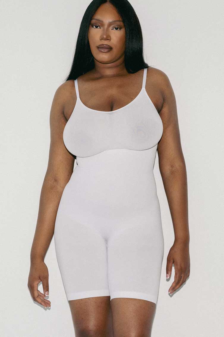 Contour Shapewear Bodysuit - White