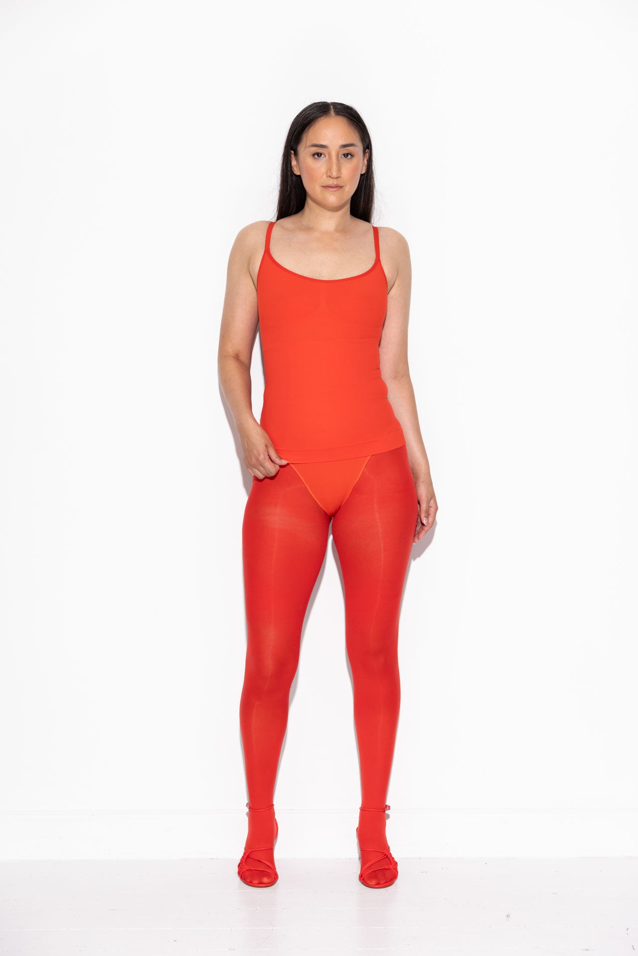 Second Skin Cami Top - Crush Red