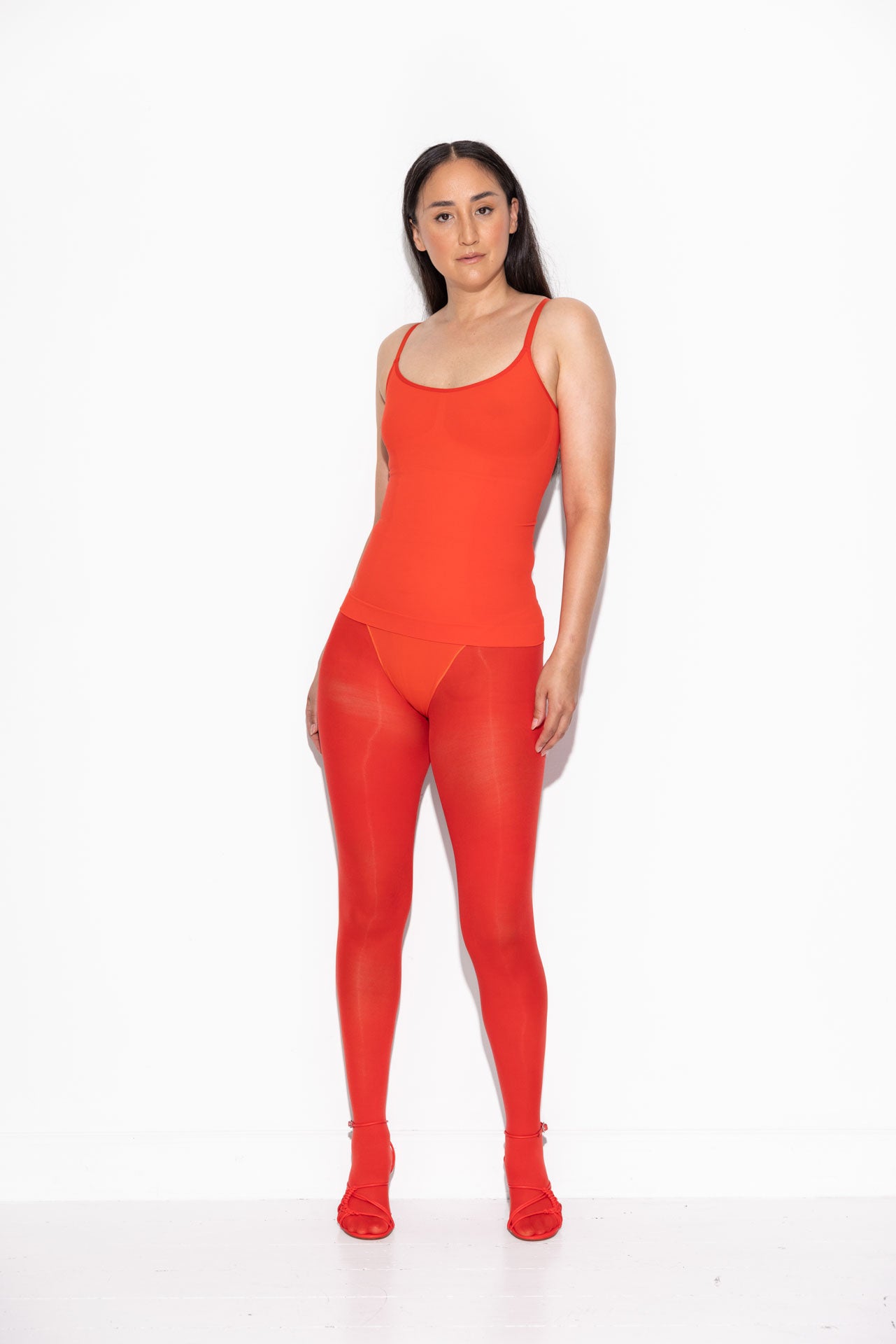 Second Skin Cami Top - Crush Red