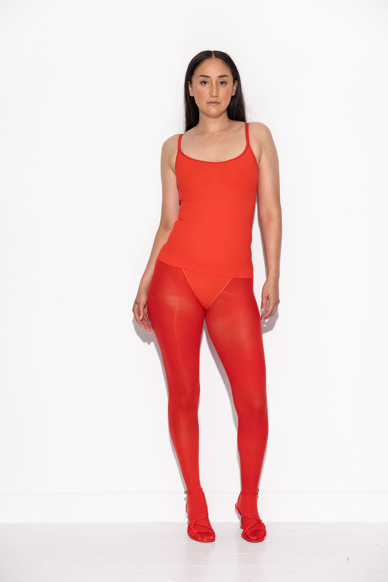 Second Skin Cami Top - Crush Red