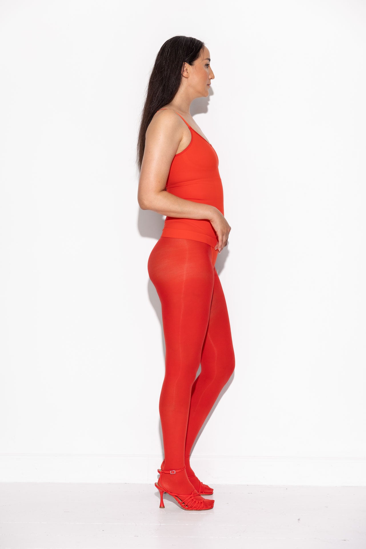 Second Skin Cami Top - Crush Red