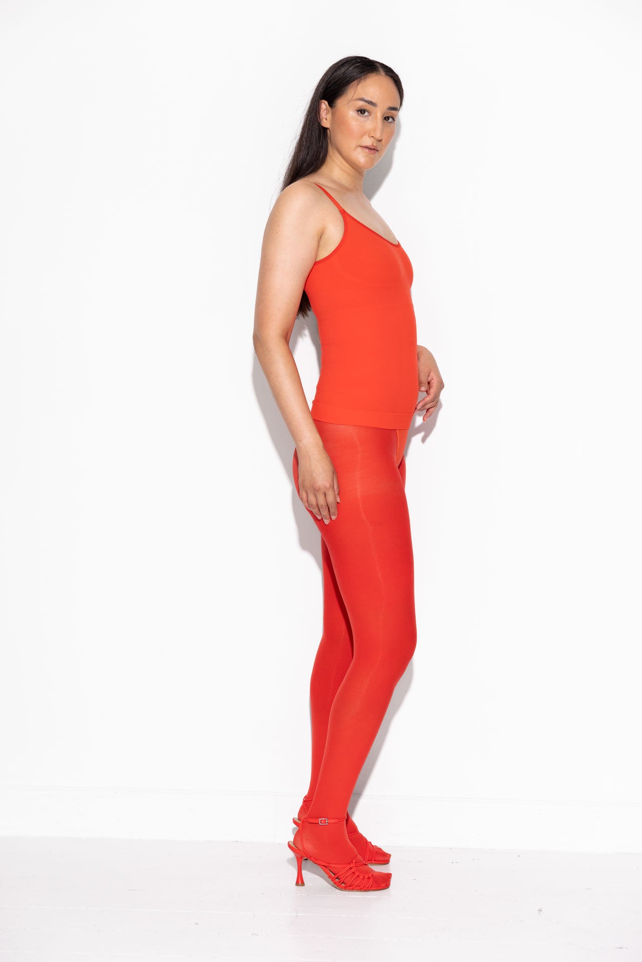 Second Skin Cami Top - Crush Red