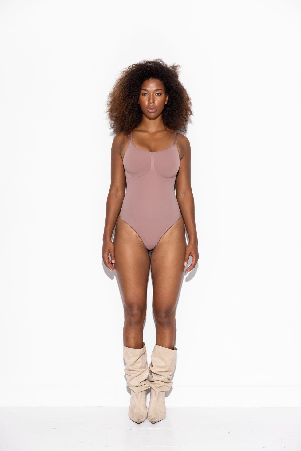 Coco Shapewear Bodysuit - Taupe
