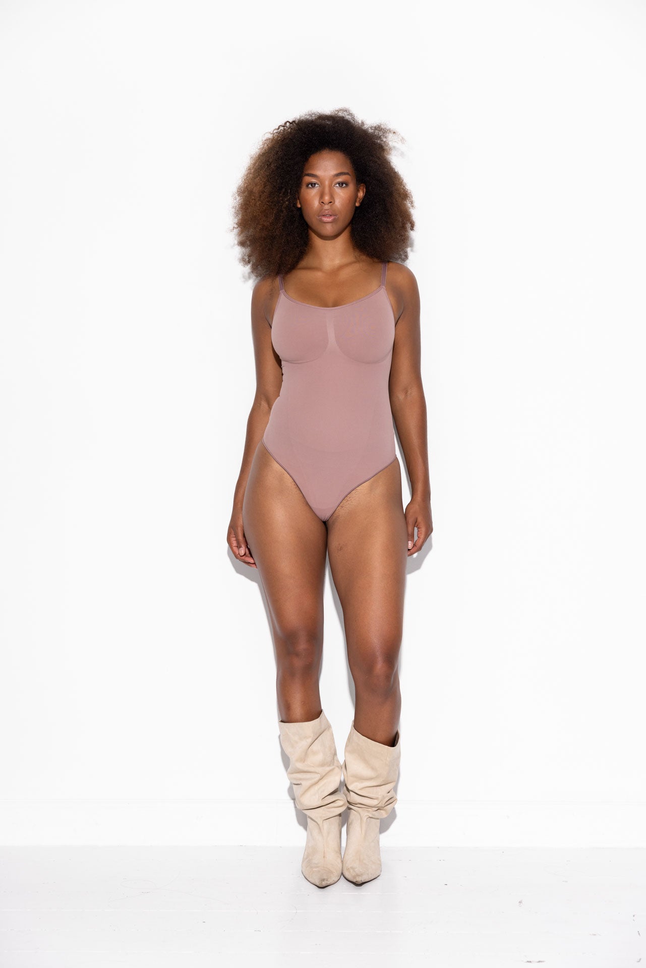 Coco Shapewear Bodysuit - Taupe