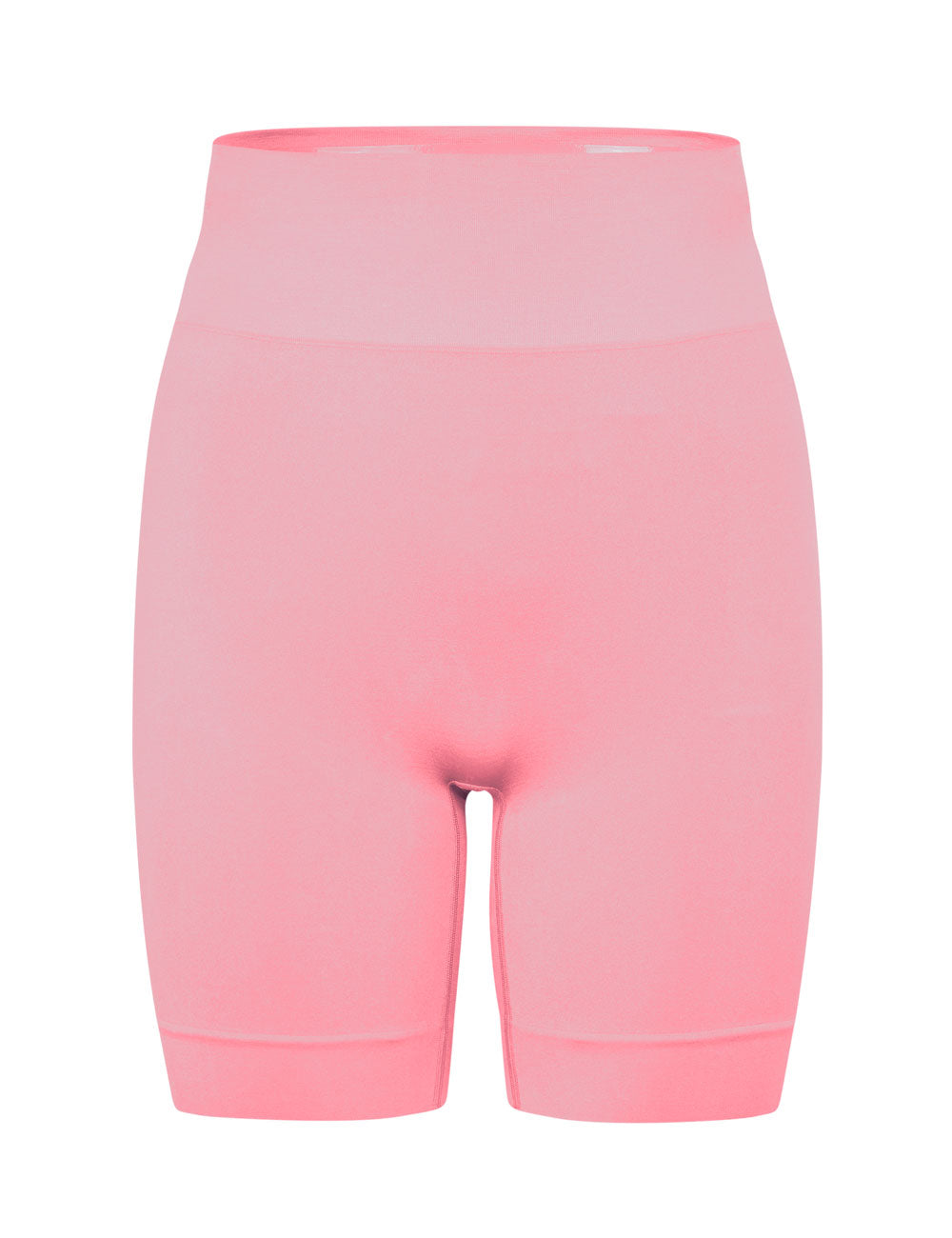 Honest Midwaist Shorts w/Logo - Cream Pink (Lev. Februar 2026)