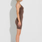 Second Skin Slip Dress - Chocolate