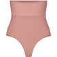 Second Skin High waist thong - Taupe