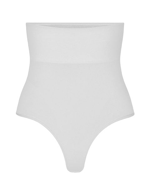 Second Skin High waist thong - White