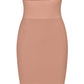 Second Skin High waist tube skirt - Tan
