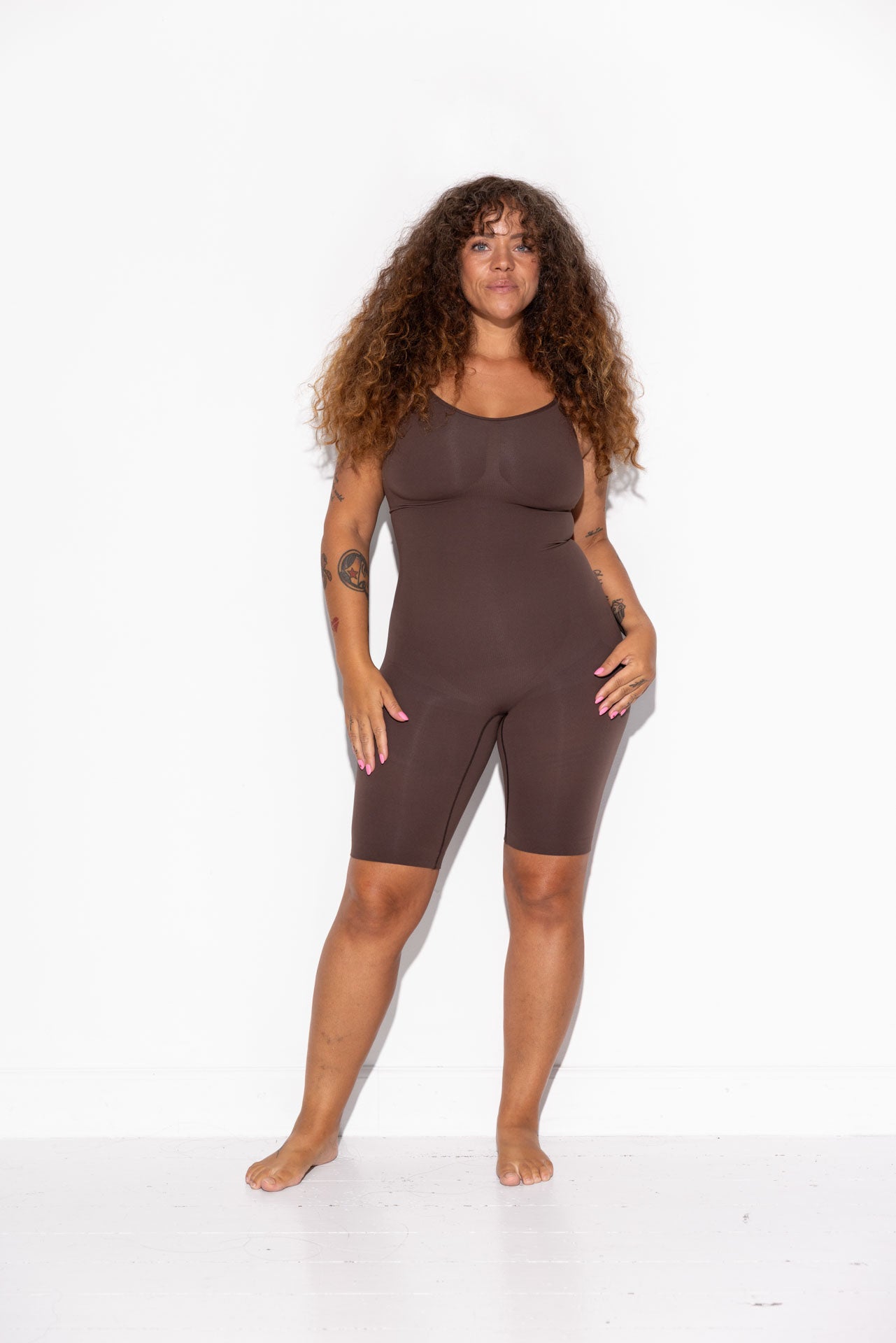 Contour Shapewear Bodysuit - Chocolate