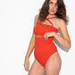 Second Skin High waist thong - Crush Red