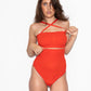 Second Skin Bandauer - Crush Red