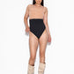Second Skin High waist thong - Black
