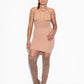 Second Skin High waist tube skirt - Tan