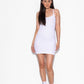 Second Skin Slip Dress - White