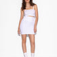 Second Skin High waist tube skirt - White