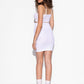 Second Skin High waist tube skirt - White