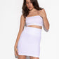 Second Skin High waist tube skirt - White