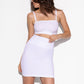 Second Skin High waist tube skirt - White