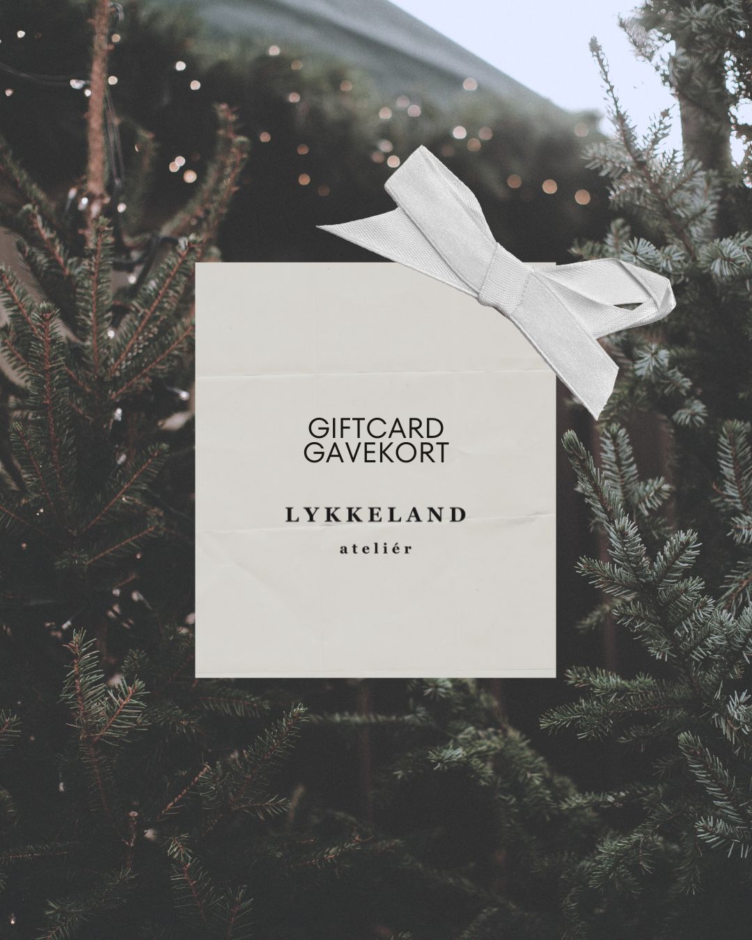 LYKKELAND atelier gift card