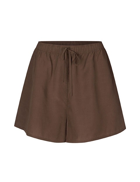 Snuggle pajama shorts - Chocolate